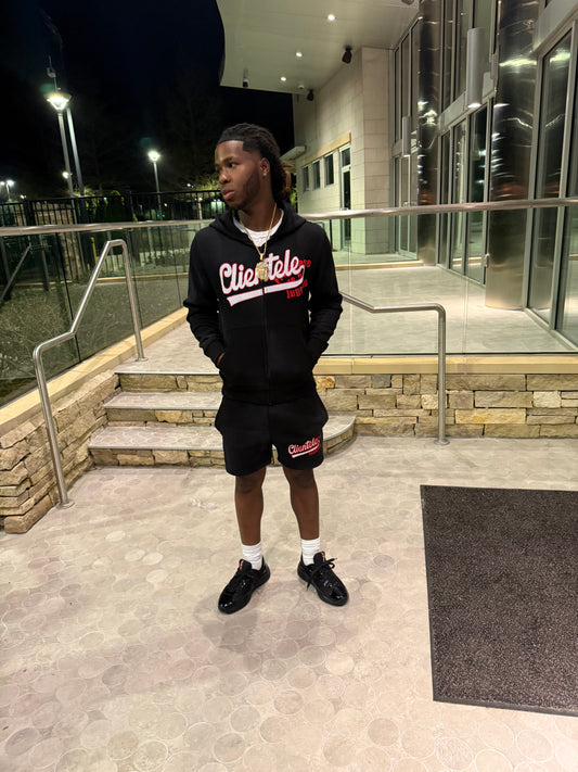 Clientele Black Red White Set