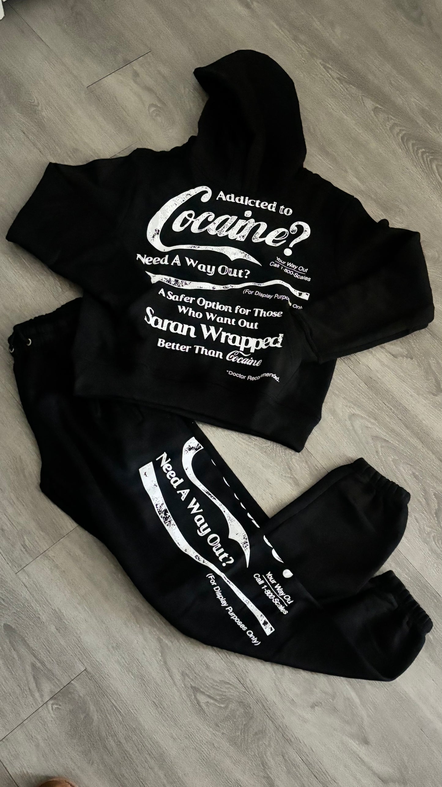 Saran Wrapped Safer Option Set Black