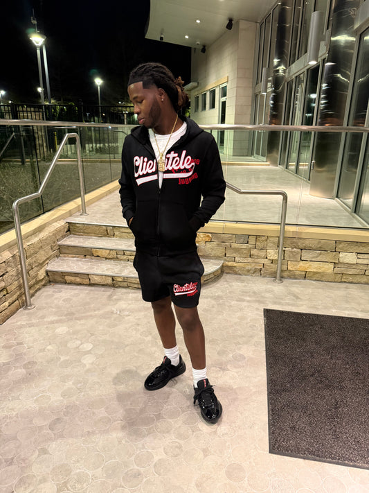 Clientele Black Red White Set